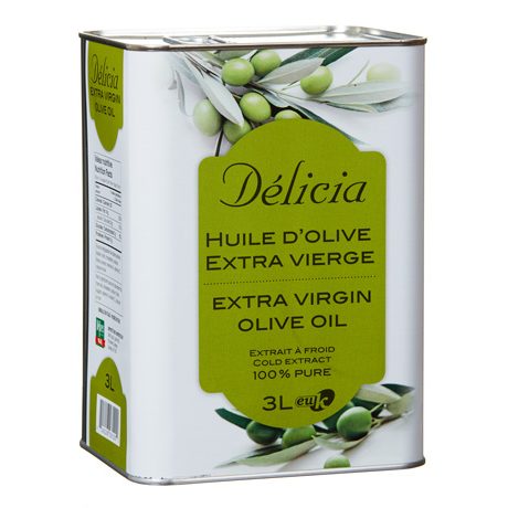 Huile olive Délicia 3 l