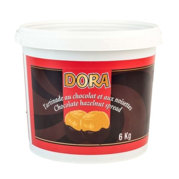 Tartinade chocolat et noisette - Dora 6 kg
