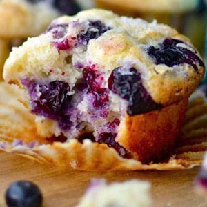 muffins bleuets