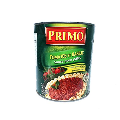 Sauce Tomate Basilic Primo 2.84L