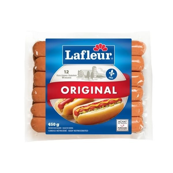Saucisse hot dog Lafleur (450g)