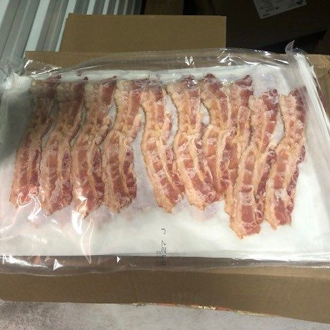 Bacon pré-cuit - 100 tranches