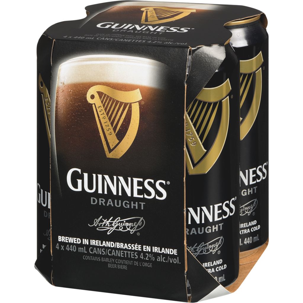 Guinness canette (4x440ml) - Gaëtan Cyr