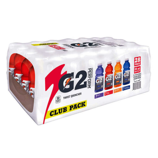 Gatorade G2 - 4 saveurs - 28 x 591ml